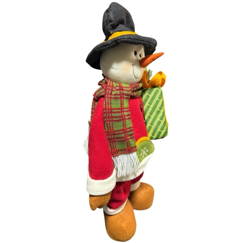 Plush Snow Man standing plush